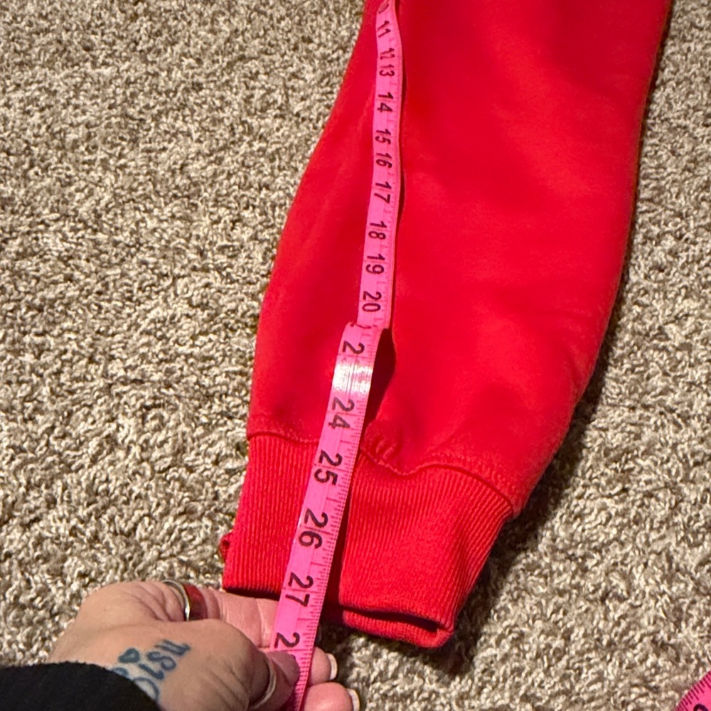 Bold red unisex sweatpants / joggers from Screenshot Sports (S) - EUC! - Picture 9 of 11